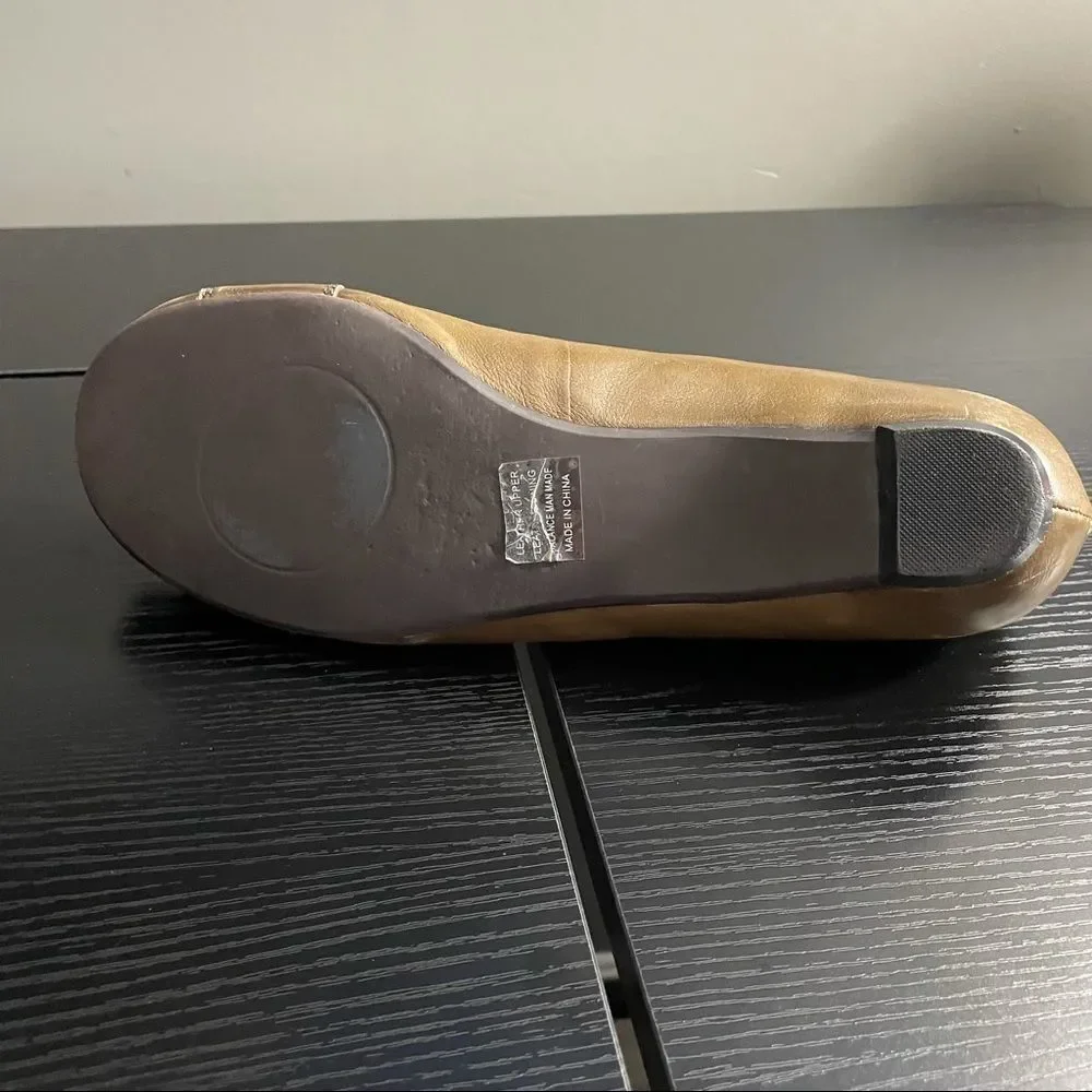 Bivel sold by Nordstrom Leather Braided Toe Covered Flat Slight Wedge Flat, 40 - Picture 9 of 13